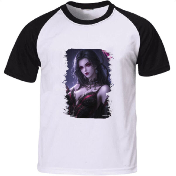 Camiseta Raglan Vampire Queen