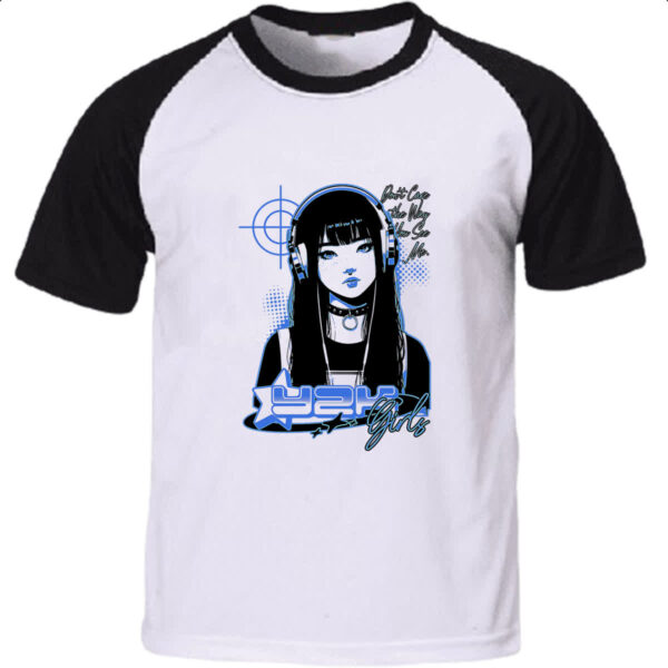 Camiseta Raglan Y2K Girls