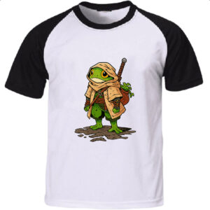 Camiseta Raglan Sapo Samurai