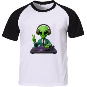 Camiseta Raglan ET DJ