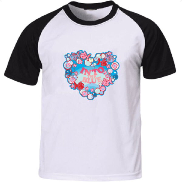 Camiseta Raglan Into the blue