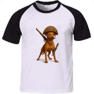 Camiseta Raglan Caramelo Cangaceiro 3D