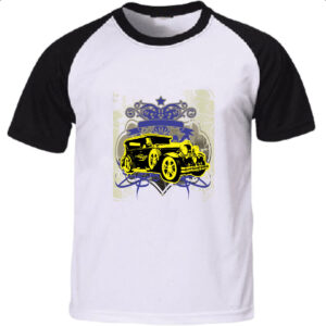 Camiseta Raglan Calhambeque vintage style