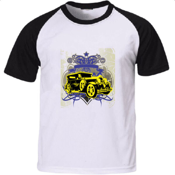 Camiseta Raglan Calhambeque vintage style