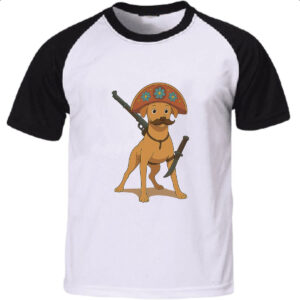 Camiseta Raglan Caramelo Cangaceiro Cartoon