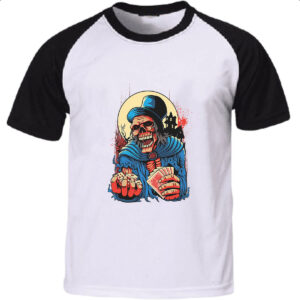 Camiseta Raglan Morte Cassino