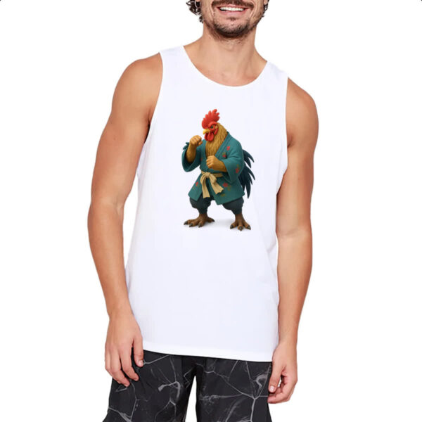 Camiseta Regata Galo Samurai 3D - Imagem 2