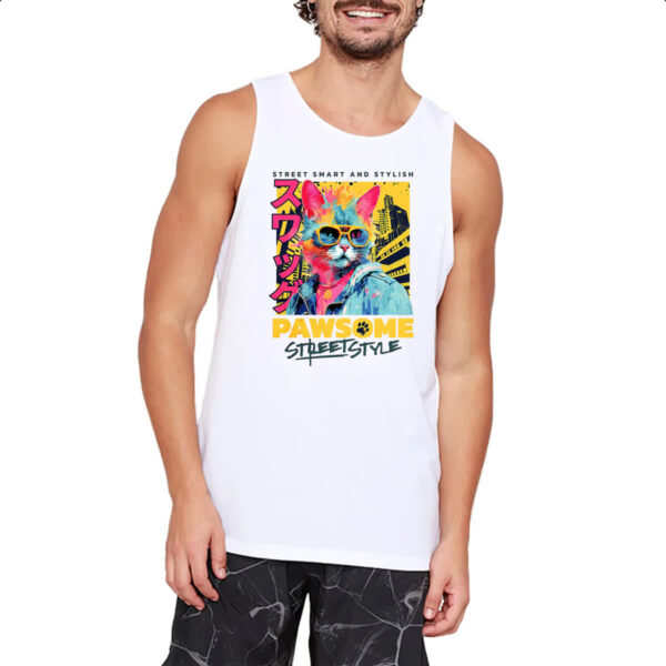 Camiseta Regata Pawsome Street Style - Imagem 2