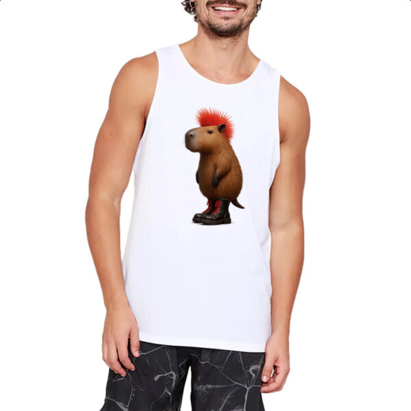 Camiseta Regata Punkvara capivara - Imagem 2