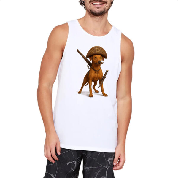 Camiseta Regata Caramelo Cangaceiro 3D - Imagem 2