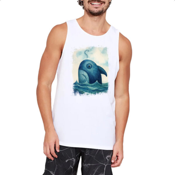 Camiseta Regata Tubarao indeciso - Imagem 2