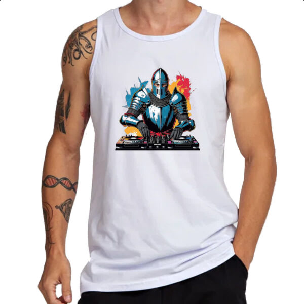 Camiseta Regata Cavaleiro Medierval DJ - Imagem 3