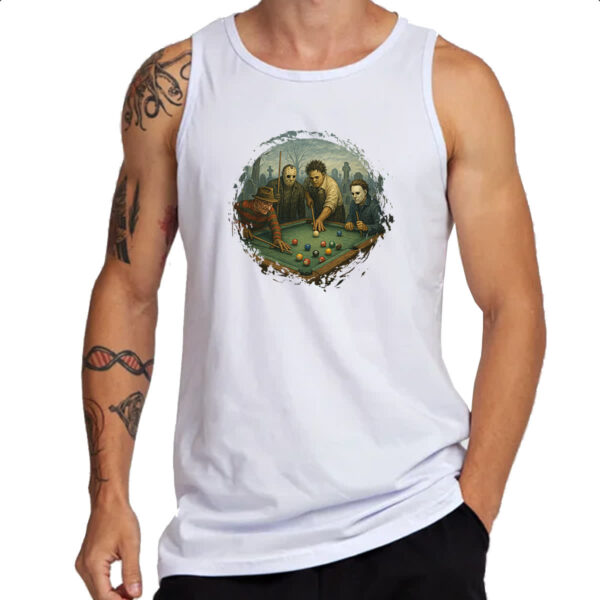 Camiseta Regata Sinuca do horror - Imagem 3