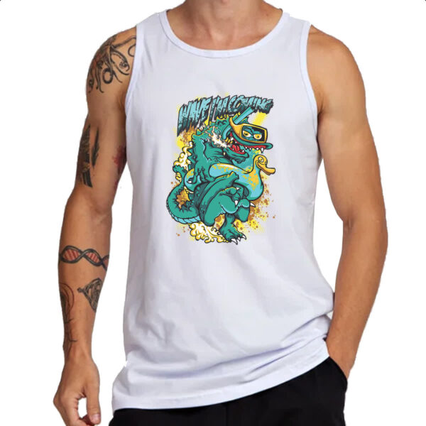 Camiseta Regata Monstro Wave Im Coming - Imagem 3