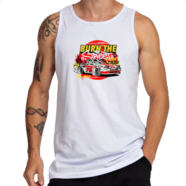 Camiseta Regata Burn the street - Imagem 3