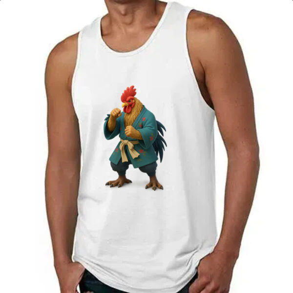 Camiseta Regata Galo Samurai 3D - Imagem 4