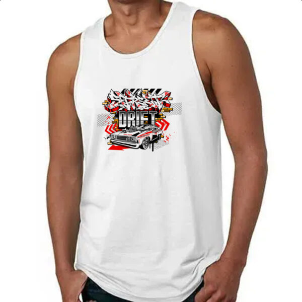 Camiseta Regata Muscle Car Street Drift - Imagem 4