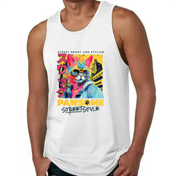 Camiseta Regata Pawsome Street Style - Imagem 4