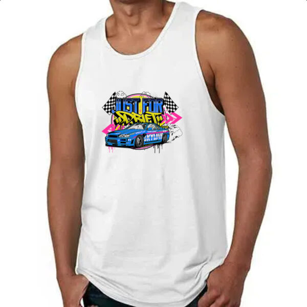 Camiseta Regata Skyline Just for Drift - Imagem 4