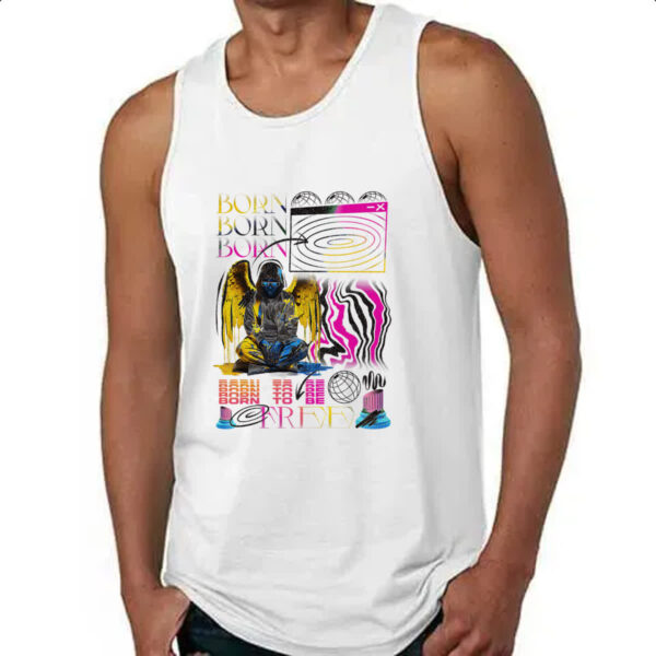 Camiseta Regata Urbano Born to be Free - Imagem 4