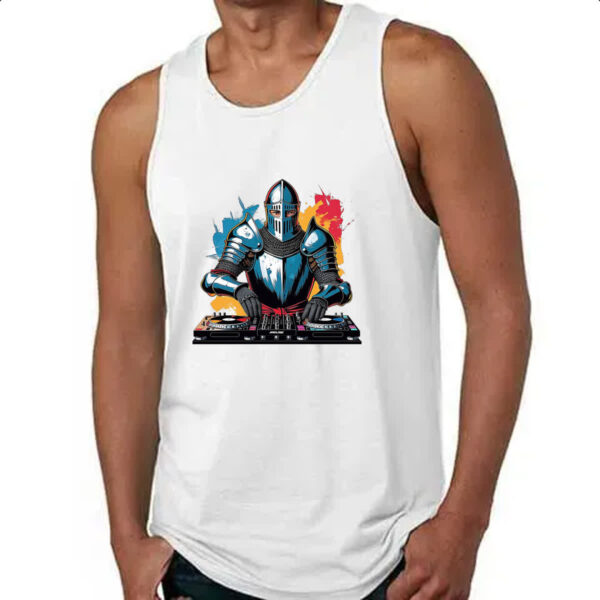 Camiseta Regata Cavaleiro Medierval DJ - Imagem 4