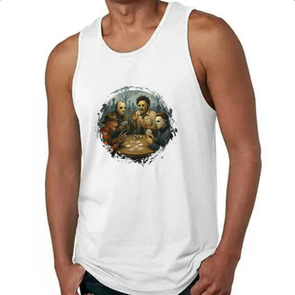 Camiseta Regata Carteado do horror - Imagem 4