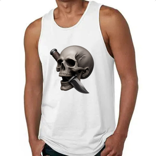 Camiseta Regata Faca na caveira - Imagem 4