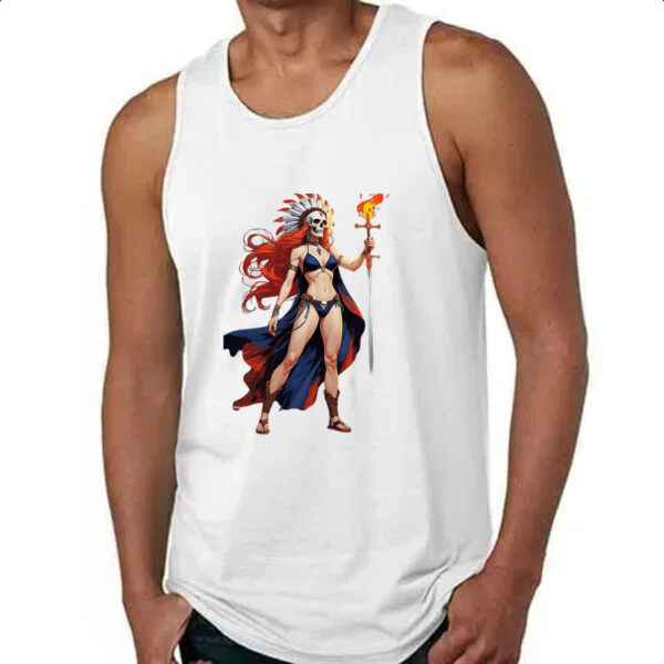 Camiseta Regata Guerreira indigena xama - Imagem 4