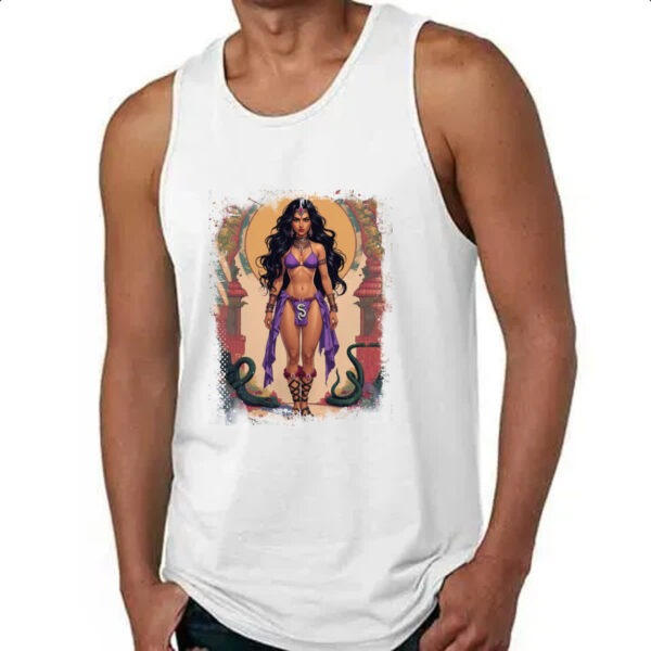 Camiseta Regata Mereteseguer deusa das serpentes - Imagem 4