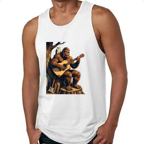 Camiseta Regata Pe grande tocando violao - Imagem 4