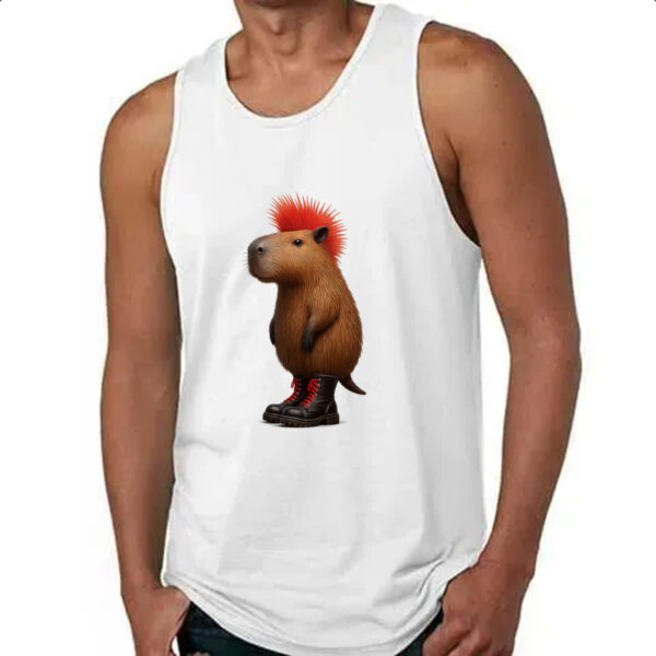 Camiseta Regata Punkvara capivara - Imagem 4