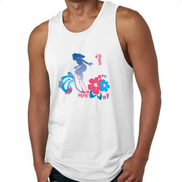 Camiseta Regata Surf Wave Girl - Imagem 4