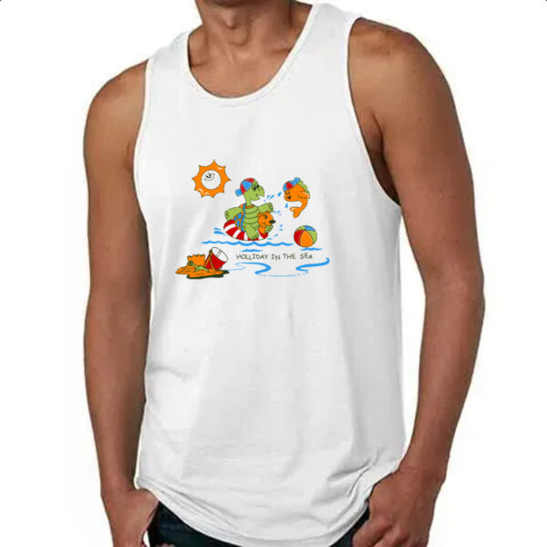Camiseta Regata Tartaruguinha na praia - Imagem 4