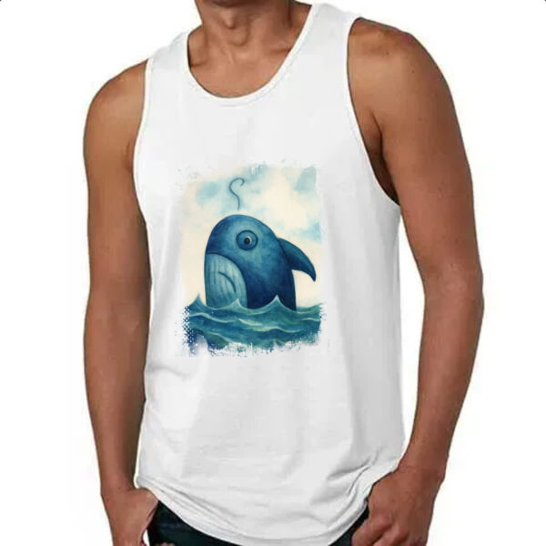 Camiseta Regata Tubarao indeciso - Imagem 4