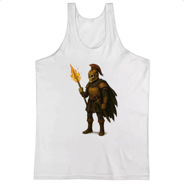 Camiseta Regata Caveira guerreira medieval