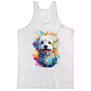 Camiseta Regata Maltes Watercolor Arte