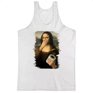 Camiseta Regata Mona Lisa que fedo