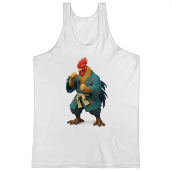 Camiseta Regata Galo Samurai 3D