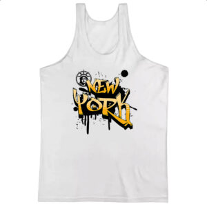 Camiseta Regata New York Grafit Splash