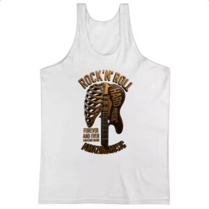 Camiseta Regata Rock Roll Hard Music