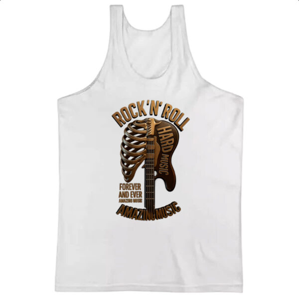 Camiseta Regata Rock Roll Hard Music