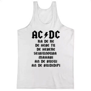 Camiseta Regata AC DC Ragatanga