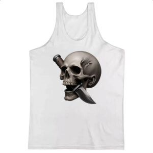Camiseta Regata Faca na caveira