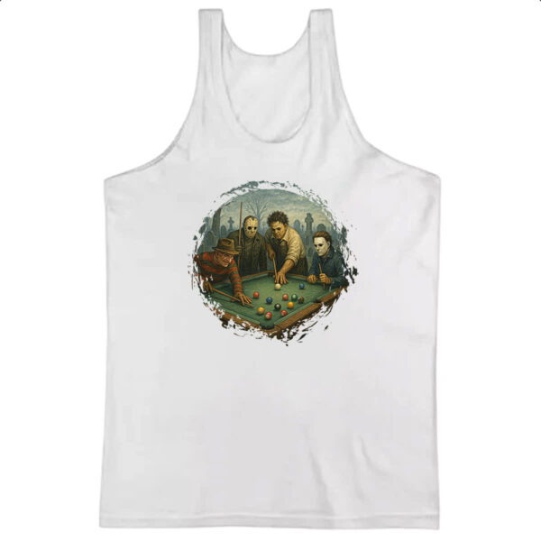 Camiseta Regata Sinuca do horror