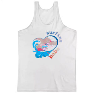 Camiseta Regata Surfing Babe