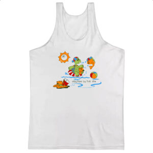 Camiseta Regata Tartaruguinha na praia