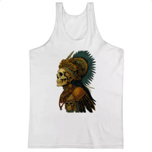 Camiseta Regata Totem Caveira Indigena