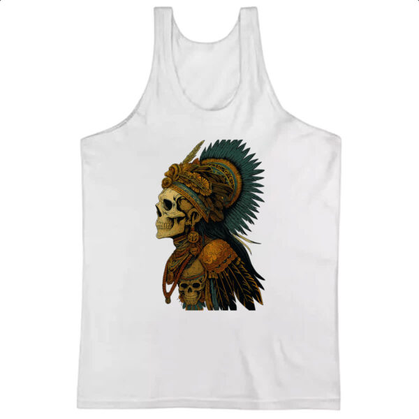 Camiseta Regata Totem Caveira Indigena