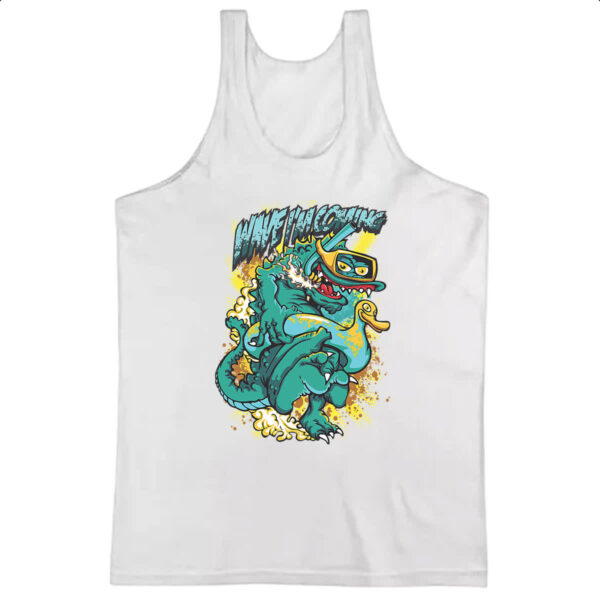 Camiseta Regata Monstro Wave Im Coming