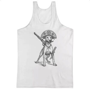 Camiseta Regata Caramelo Cangaceiro Grafite